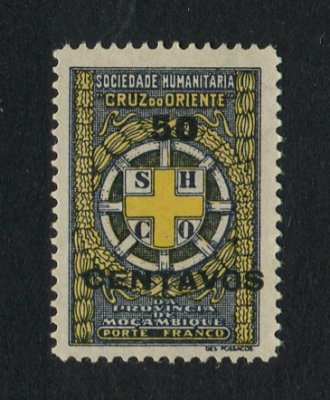 1925 - Imposto Postal Telegráfico nº 7A. Porte Franco com sobrecarga. Selo de 50c novo, SEM GOMA. Em boas condições.