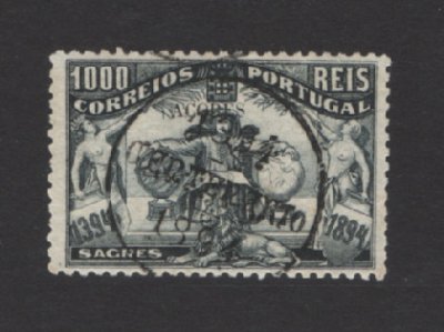 1894 - Afinsa nº 72. Infante D. Henrique. Selo de 1000 reis USADO. Em boas condições.