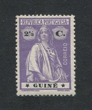 1914 - Afinsa nº 148a. Ceres. Selo de 2 1/2c novo SEM CHARNEIRA (**) e com goma original. Papel porcelana, denteado 15x14. ESTRELAS: II-I (VARIEDADE RARA). Em boas condições.