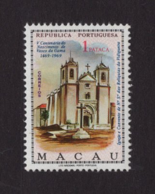 1969 - Afinsa nº 421. Vasco da Gama. Selo de 1P novo SEM CHARNEIRA (**) e com goma original. Em boas condições.