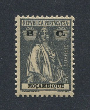 1914 - Afinsa nº 161c. Ceres. Selo de 8c novo SEM CHARNEIRA (**) e com goma original. Papel liso, denteado 12x11 1/2. Em boas condições.