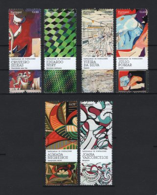 2014 - Afinsa nº 4515/4520. Tapeçarias de Portalegre. Série completa nova sem charneira. Goma original. Em boas condições.