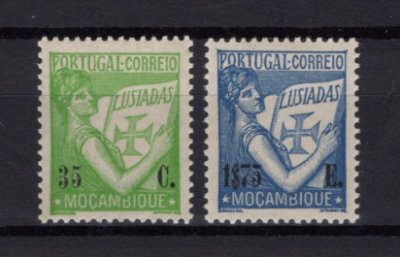 1947 - Afinsa nº 319/320. Lusiadas. Série completa nova SEM CHARNEIRA (**) e com goma original. Em boas condições.