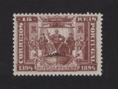 1894 - Afinsa nº 62. Infante D. Henrique. Selo de 15 reis NOVO SEM CHARNEIRA (**) e com goma original. Em boas condições.