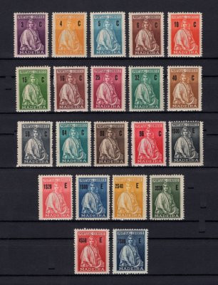 1929 - Afinsa nº 41/61. Ceres. Série completa nova SEM CHARNEIRA (**) e com goma original. Em boas condições.