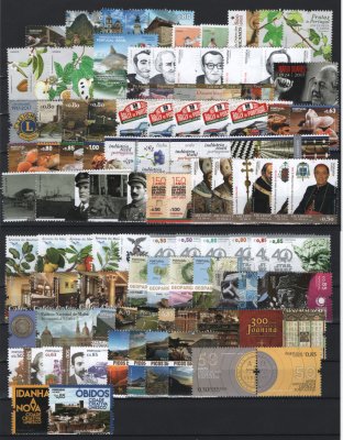 2017 -  Ano Completo. Todos os selos deste ano, novos SEM CHARNEIRA (**). Afinsa nº 4788/4927. Em boas condições. (ler descrição)