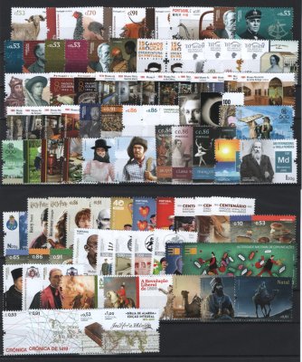 2019 -  Ano Completo. Todos os selos deste ano, novos SEM CHARNEIRA (**). Afinsa nº 5063/5191. Em boas condições. (ler descrição)