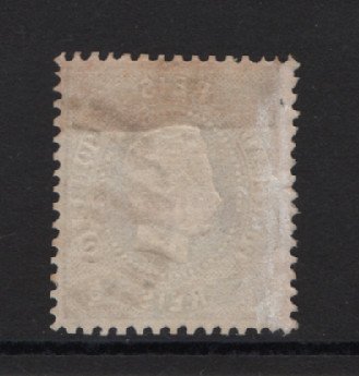 1868 - Afinsa nº 7. D. Luis I. Fita curva. Selo de 5 reis USADO. Redenteado.