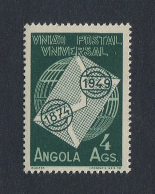 1949 - Afinsa nº 320. UPU. Selo de 4a novo, SEM GOMA. Em boas condições.