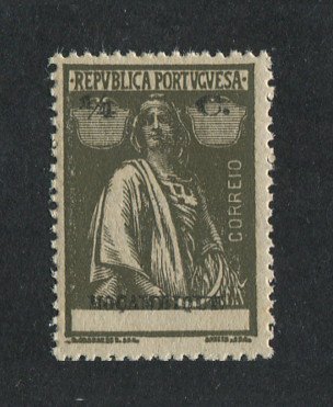 1914 - Afinsa nº 153f. Ceres. Selo de 1/4c novo SEM CHARNEIRA (**) e com goma original. Papel pontinhado 15x14. TAXA E LEGENDA DESLOCADAS. Em boas condições.