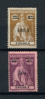 1921 - Afinsa nº 198/199. Ceres com sobretaxa. Série completa nova sem goma como emitidos. Todos em papel porcelana, denteado 15x14. Em boas condições.