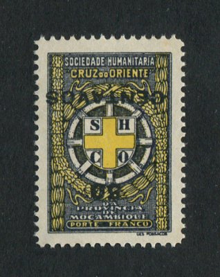 1925 - Imposto Postal Telegráfico nº 7Aa. Porte Franco com sobrecarga. Selo de 50c novo, SEM GOMA. SOBRECARGA INVERTIDA. Em boas condições.