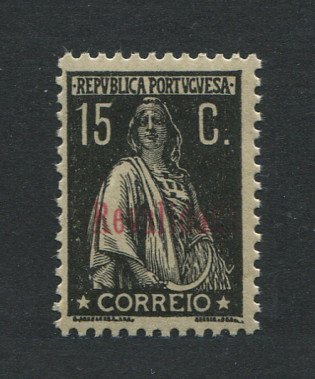1929 - Afinsa nº 489a. Ceres. Selo de 15c novo, COM CHARNEIRA (*) e goma original. Papel PARAFINADO, denteado 12x11 1/2. Em boas condições.