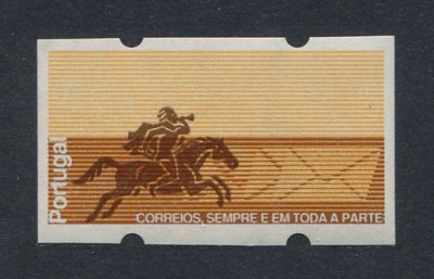 1990 - #2 - Correio, sempre e em toda a parte. ERRO, OMISSÃO DE TAXA. Nova sem charneira. Em boas condições.
