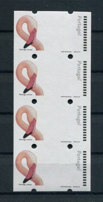 2000 - #21 - Flamingo. ERRO, OMISSÃO DE TAXA. EM TIRA DE 4. Nova sem charneira. Em boas condições.