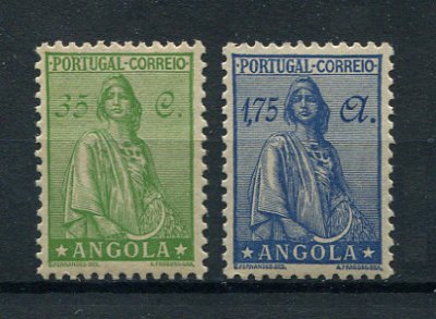 1946 - Afinsa nº 290/291. Ceres. Série completa nova, COM CHARNEIRA (*) e goma original. Em boas condições.