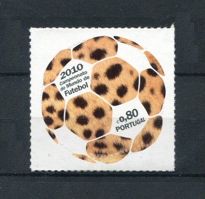 2010 - Afinsa nº 3970. Mundial de Futebol. Série nova sem charneira. Goma Original. Em boas condições.