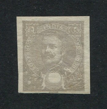 1903 - Afinsa nº 185. D. Carlos I. PROVA NÃO DENTEADA SEM TAXA. Sem goma. Em boas condições.