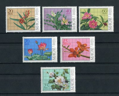 1983 - Afinsa nº 479/484. Plantas Medicinais. Série completa nova SEM CHARNEIRA (**) e com goma original. Em boas condições.