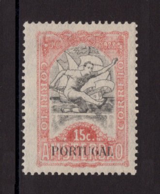 Imposto Postal e Telegráfico - 1928 - Afinsa nº 21. Jogos Olímpicos. Selo de 15c novo SEM CHARNEIRA (**) e com goma original. Em boas condições.
