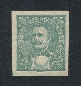 1903 - Afinsa nº 190. D. Carlos I. PROVA NÃO DENTEADA SEM TAXA. Sem charneira (**) e com goma original. Em boas condições.