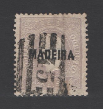 1868/70 -Afinsa nº 13. D. Luis I. Fita curva. Selo de 240 reis usado. Em boas condições. Com CERTIFICADO DE PERITAGEM (CERTIFICATE).