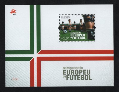 2012 - Bloco nº 466. Campeonato Europeu de Futebol. Novo sem charneira. Em boas condições.