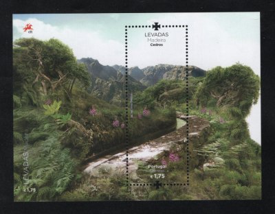 2012 - Bloco nº 474. Levadas da Madeira. Novo sem charneira. Em boas condições.