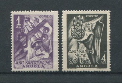 1950 - Afinsa nº 324/325. Ano Santo. Série completa nova, SEM GOMA. Em boas condições.