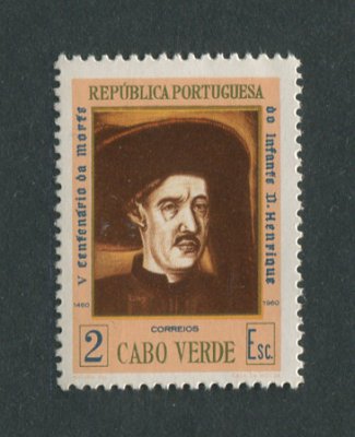 1960 - Afinsa nº 288. Infante D. Henrique. Selo de 2$00 novo SEM CHARNEIRA (**) e com goma original. Em boas condições.