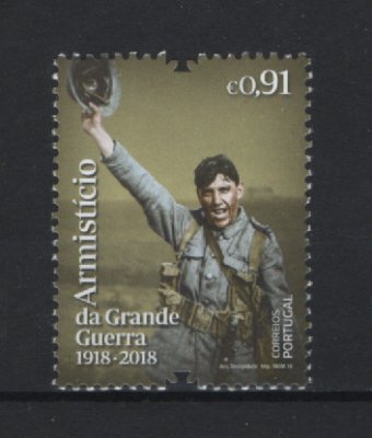 2018 - Afinsa nº 5028. Centenário do Armistício da Grande Guerra de 1914-18. Série nova sem charneira. Goma Original. Em boas condições.