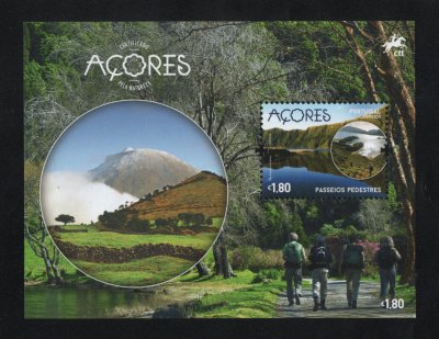 2016 - Bloco nº 555. Açores - Certificados pela Natureza. Novo sem charneira. Em boas condições.