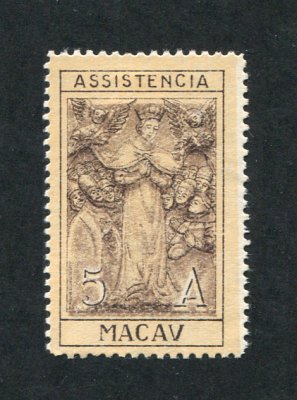 1931 - Imposto Postal nº 4. Assistência. Selo de 5a novo sem goma como emitido. Em boas condições.