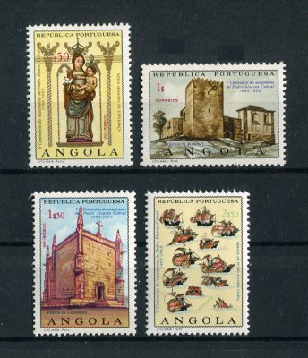 1968 - Afinsa nº 531/534. Pedro Alvares Cabral. Série completa nova SEM CHARNEIRA (**) e com goma original. Em boas condições.