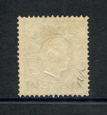 1894 - Afinsa nº 69. D. Luis I com sobrecarga PROVISORIO e sobretaxa. Selo de 5a/30a/200r USADO. Denteado 12 1/2. Em boas condições.