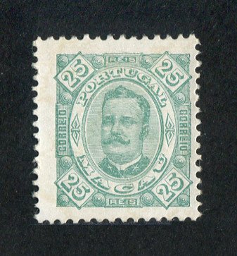 1893 - Afinsa nº 51. D. Carlos I. Selo de 25r novo sem goma como emitido. Em boas condições.