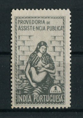 1948 - Imposto Postal nº10. Assistência Publica. Selo de 1T novo, SEM GOMA. Em boas condições.