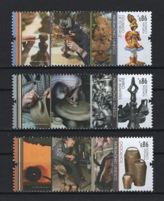 2018 - Afinsa nº 5030/5032. Património UNESCO. Série nova sem charneira. Goma Original. Em boas condições.