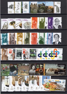 2023 -  Ano Completo. Todos os selos deste ano, novos SEM CHARNEIRA (**). Afinsa nº 5512/5605. Em boas condições. (ler descrição)