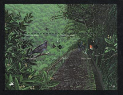 2011 - Bloco nº 441. Europa - Florestas. Novo sem charneira. Em boas condições.