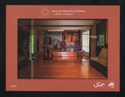 2020 - Bloco nº 639. Museu de Fotografia da Madeira. Novo sem charneira. Em boas condições.
