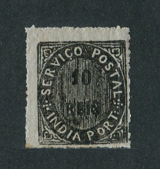 1876 - Afinsa nº 26. Nativos. Tipo IIB. Selo de 10 reis novo sem goma. Em boas condições.