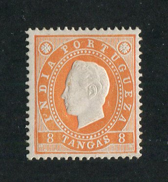 1886 - Afinsa nº 138a. D. Luis I. Selo de 8t novo COM CHARNEIRA (*) e goma original. Denteado 13 1/2. Em boas condições.