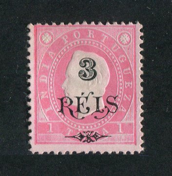 1902 - Afinsa nº 170. D. Luis I com sobretaxa. Selo de 3r/1T novo, SEM GOMA. Em boas condições.