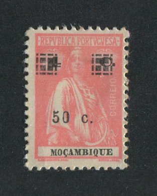 1923 - Afinsa nº 247. Ceres com sobretaxa. Selo de 50c/4c novo, SEM GOMA. Em boas condições.