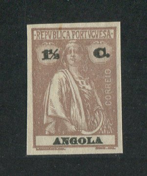 1914 - Afinsa nº 145. Ceres. PROVA NÃO DENTEADA de 1 1/2c. Em boas condições.