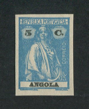 1914 - Afinsa nº 148. Ceres. PROVA NÃO DENTEADA de 5c. Sem goma. Em boas condições.