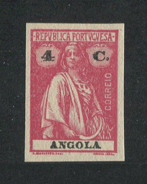 1921 - Afinsa nº 201. Ceres. PROVA NÃO DENTEADA de 4c. Sem goma. Em boas condições.