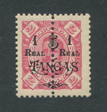 1911 - Afinsa nº 225. D. Carlos I com sobretaxa e perfurado a meio. Selo de 1r/5T/2T novo sem goma como emitido. Em boas condições.