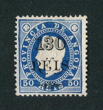 1902 - Afinsa nº 57. D. Luis I com sobretaxa. Selo de 130r/50r novo SEM GOMA. Em boas condições.